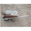 Image 2 : Medium wheelbarrow, metal with wooden handles