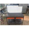 Image 1 : Large workbench with pegboard backing panel