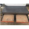 Image 3 : Large workbench with pegboard backing panel