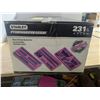 Image 3 : Stanley 231pc black chrome socket set, original box