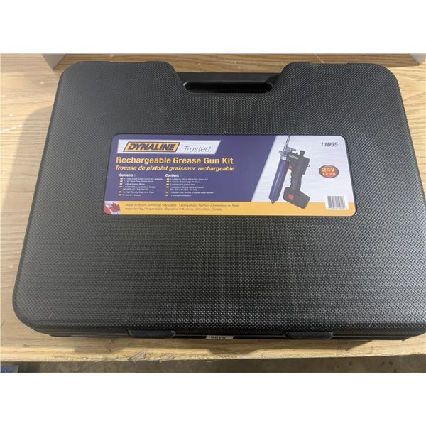 Dynaline cordless grease gun. It's New - (Never Used)