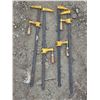 Image 1 : 4 grip clamps- 27"L