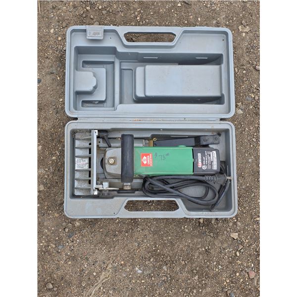 Biscuit jointer and case