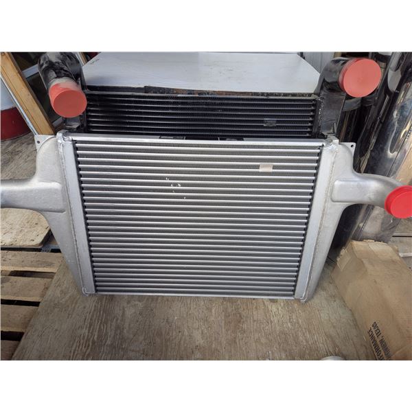 2 intercoolers, radiator area - 23.5x32 silver, 28x28-black