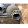 Image 4 : 3 mufflers, 1- 8x12x28", dual 3" inlet x single 4" outlet,  2-7x7x35", 2.5" straight through