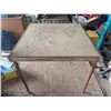 Image 1 : Folding Leg Table 30x30x27