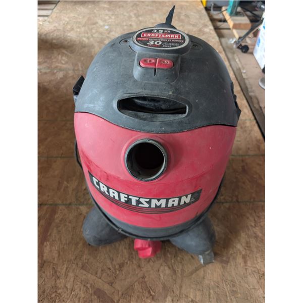 Craftsman 30L Shop vac 3.5HP - working, no hoses