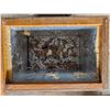 Image 4 : Wood Ice Auger Storage Box w/ hidden drawer 20x22.5x15.5