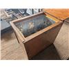 Image 5 : Wood Ice Auger Storage Box w/ hidden drawer 20x22.5x15.5