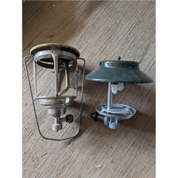 Vintage Made in Sweden Lantern Head and Coleman Vintage Lantern Head