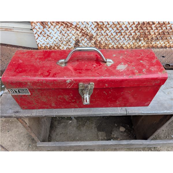 DIY MARK Tool Box w/ Misc. Tools (Screw Driver, Wrenches, and etc.)