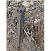 Image 1 : Lot of Vintage Pipe Wrenches, and etc.