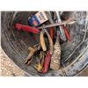 Image 3 : Pail of Various Wrench's, pliers, And etc.