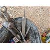 Image 4 : Pail of Various Wrench's, pliers, And etc.