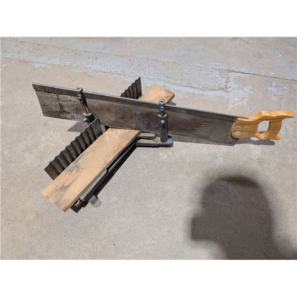 Vintage Saw And Saw Stabilizer