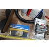 Image 2 : Assorted hardware & tools - tie down anchors, electronic water timer, sprinkler, filters, etc.