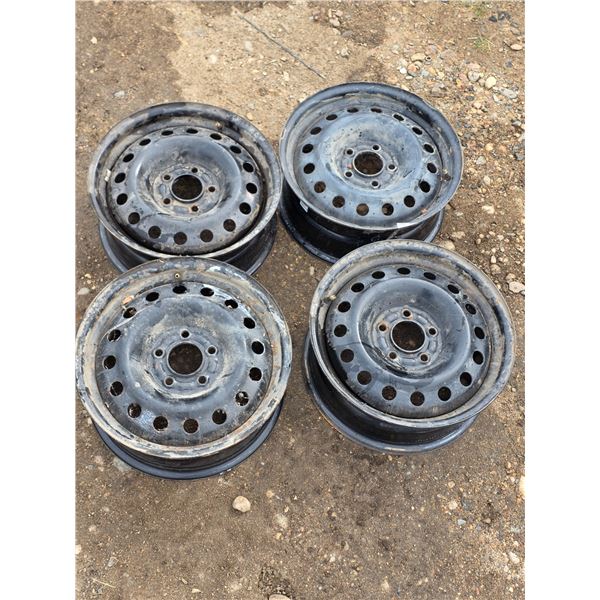 4- 17" chevy rims