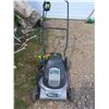 Image 1 : Earthworks 24V Cordless lawnmoer - good working shape, no charger or bag