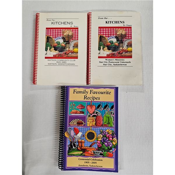 Annaheim/Watson/Star City cookbooks