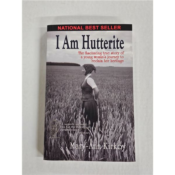 "I Am Hutterite” by P.A. author M. Kirkby