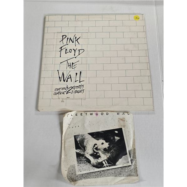 Pink Floyd (2 records) and Fleetwood Mac