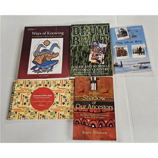 First Nations book lot