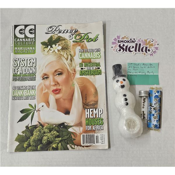 Cannabis Culture Magazine, Seeds, Blueberry Skunk, Snowman, etc.