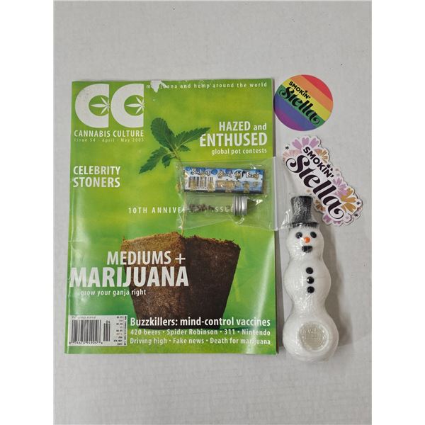 Cannabis Culture Magazine, Seeds, Blueberry Skunk, Snowman, etc.