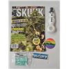 Image 1 : Skunk Culture Magazine, Seeds, Blueberry Skunk, Snowman, etc.