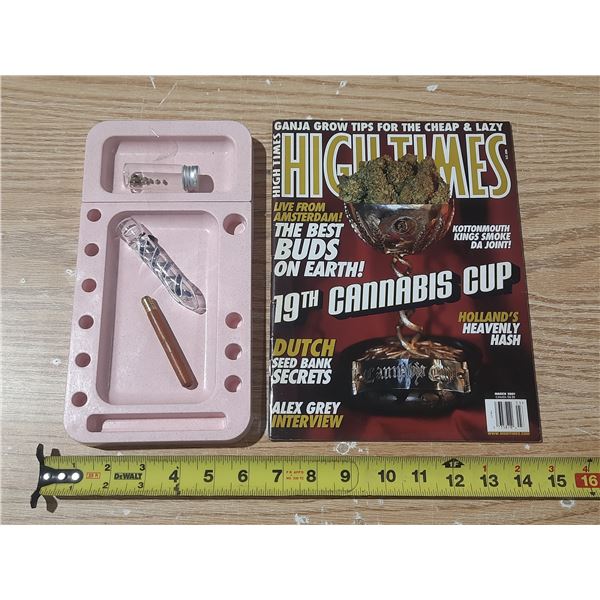 High Times Seed, Tray, etc.