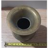 Image 2 : Antique Union Pacific Railroad Brass Spittoon Weighted Bottom