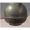 Image 3 : Antique Union Pacific Railroad Brass Spittoon Weighted Bottom