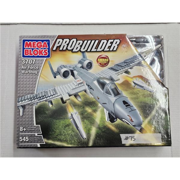 Mega Bloks Pro Builder 3707 Air Force Warthog Building Set, 545 Pieces