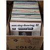 Image 1 : Box of vinyl records- country / western