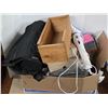 Image 1 : Lot of misc items- heavy mesh tarp