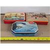 Image 2 : 3 vintage toffee tins