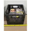 Image 1 : Milk crate with cd's