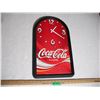 Image 1 : 2003 Coca Cola Clock, 11.5” x 19.5” (Working)