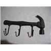 Image 2 : Cast Iron Wall Key Hanger, 10” Long