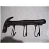 Image 3 : Cast Iron Wall Key Hanger, 10” Long