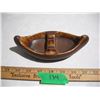 Image 1 : Ceramic Canoe Ashtray, 7”