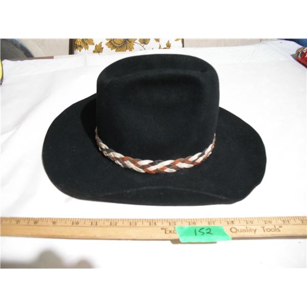 Vintage Smithbilt Futura Felt Hat, Size 7 ¼