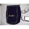 Image 2 : Crown Royal Bag, Silk Tassel Alarm Clock, Shot Glass