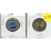 Image 1 : 2026 Canadian $2 coins ("toonies") celebrating the 50th anniversary of the CN Tower - Coloured and U