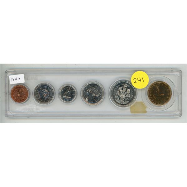 1989 Canada Proof Like Uncirculated Coin Set.