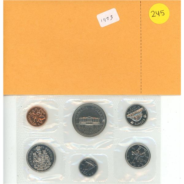 1973 Canada Proof Like Uncirculated Coin Set.