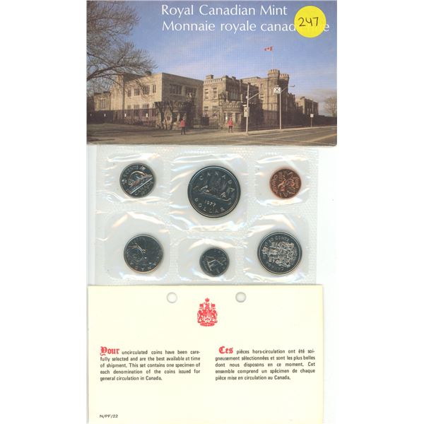 1977 Canada Proof Like Uncirculated Coin Set.