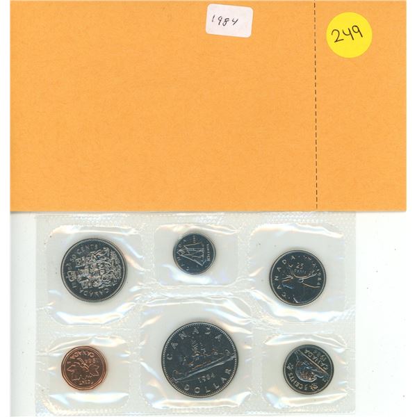 1984 Canada Proof Like Uncirculated Coin Set.