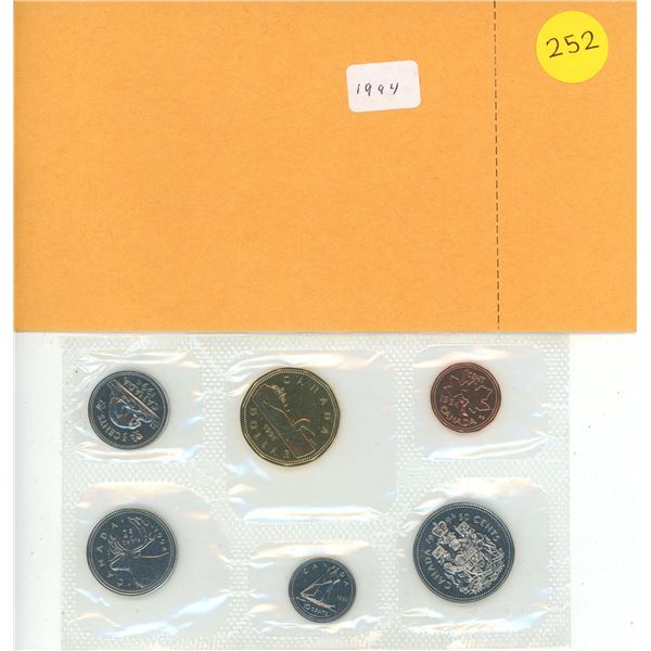 1994 Canada Proof Like Uncirculated Coin Set.