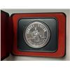 Image 1 : 1975 Canadian Silver Dollar commemorating the 100th anniversary of the founding of Calgary.